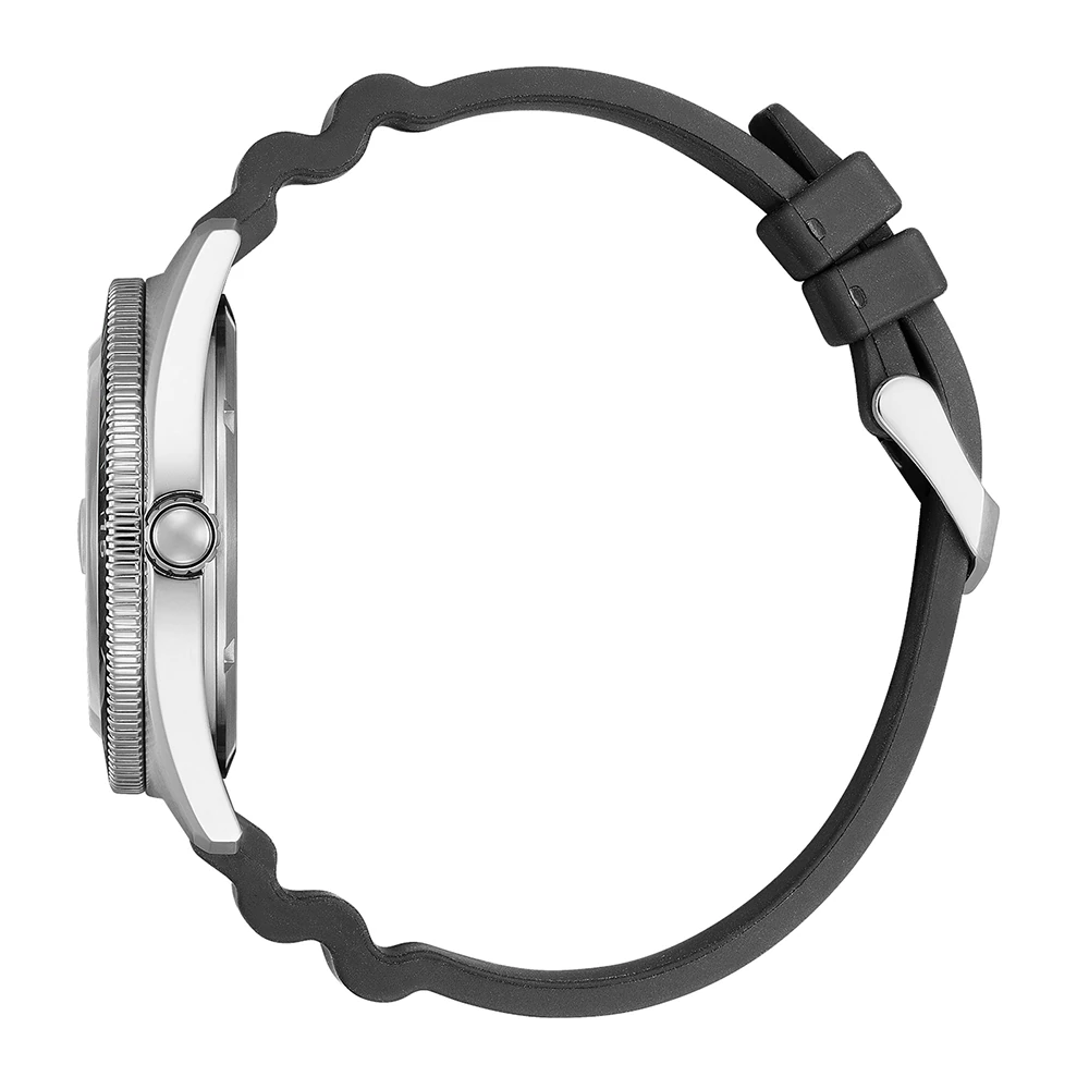 Citizen Eco-Drive Marine Sports, Gummiband (Urethan) schwarz, 43mm Herrenuhr AW1889-00E