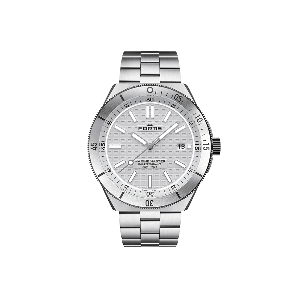 Fortis Marinemaster M-40 Snow White Herrenuhr F8120010