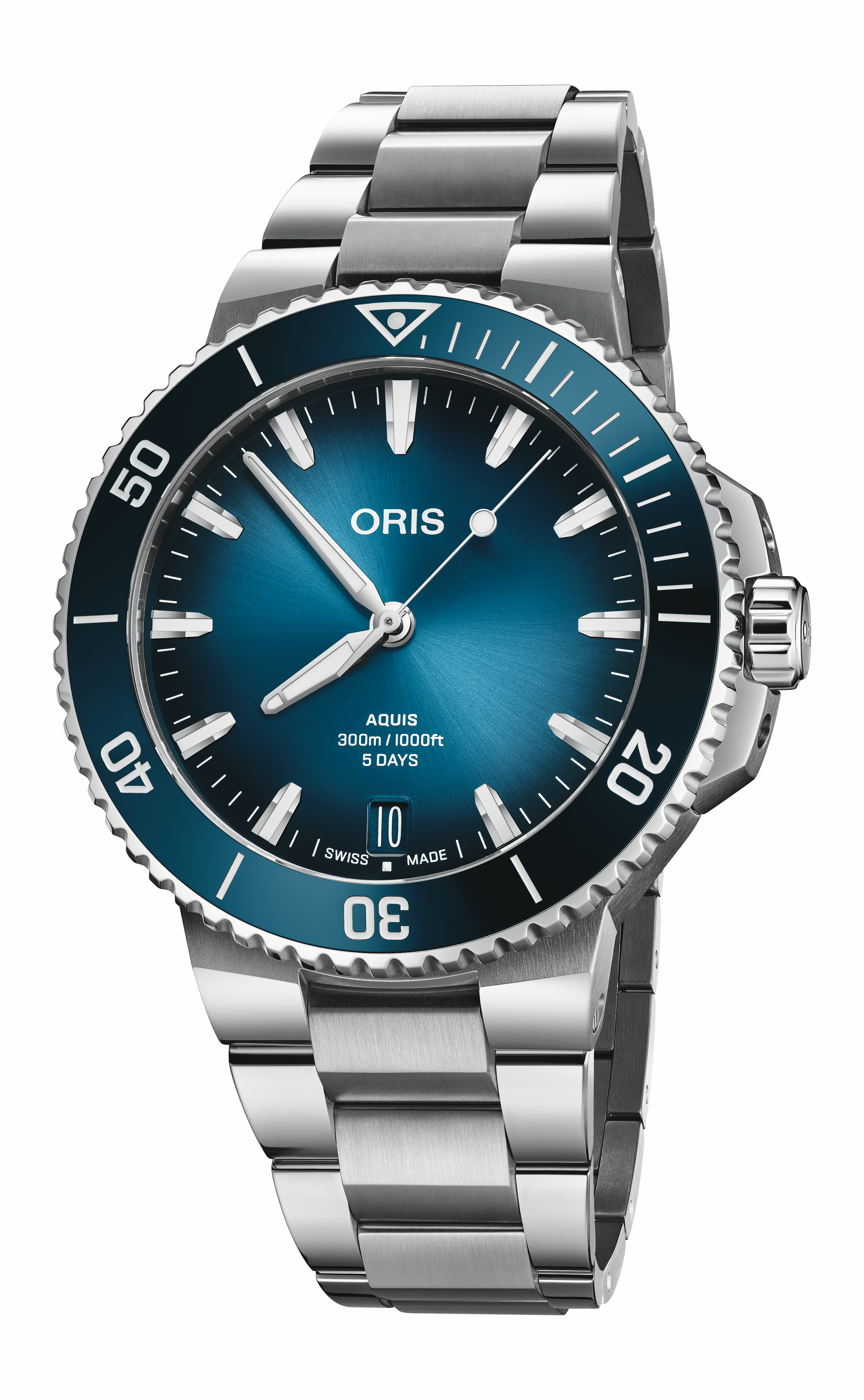 Oris Aquis Date Calibre 400 Automatic men's watch , 01 400 7790 4135-07 8 23 02PEB