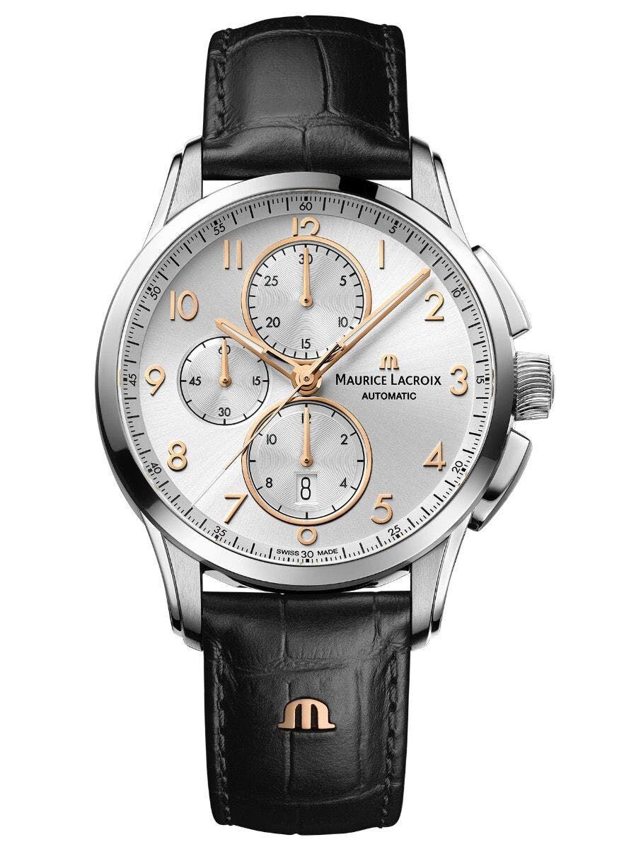 Maurice Lacroix Pontos Chronograph Date Herrenuhr PT6388-SS001-220-2