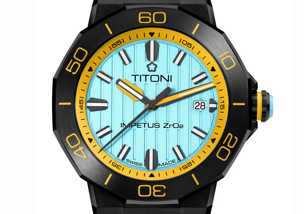 Titoni Impetus Ceramtech Set Herrenuhr 83765 B-AO-707