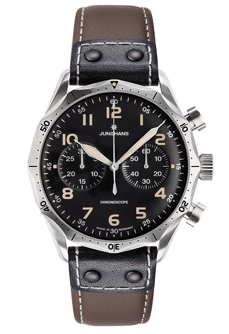 27_3591-00_front-2 JUNGHANS Meister Pilot 027/3591.00 Herrenuhr