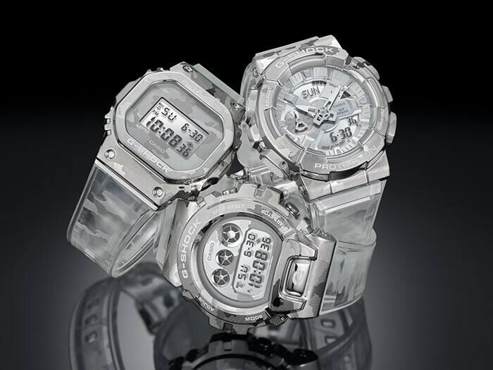 Casio G-Shock Men's Watch Limited Edition Skeleton Camouflage GM-5600SCM-1ER Casio G-Shock Men's Watch Limited Edition Skeleton Camouflage GM-5600SCM-1ER