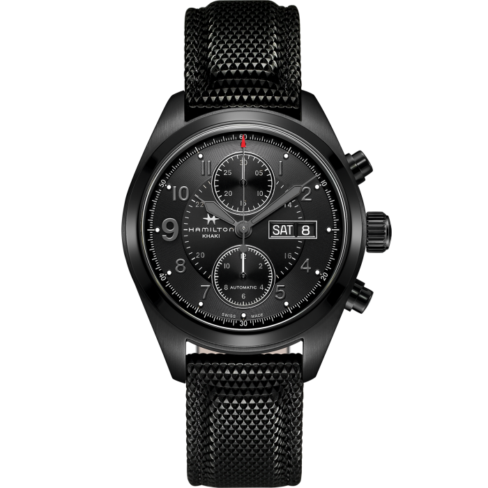 Hamilton Khaki Field Day Date Automatik Chronograph H71626735 Herrenuhr