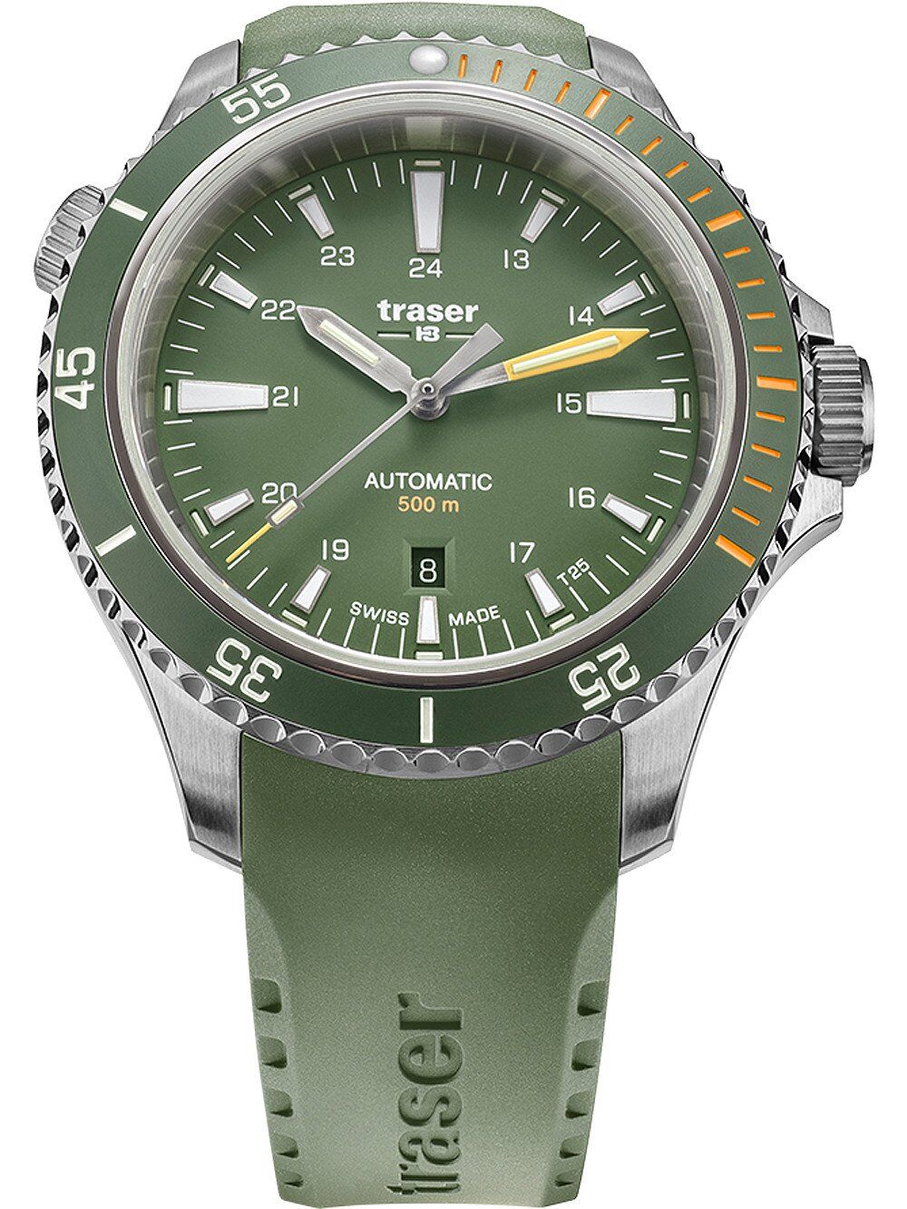 Traser H3 P67 DiverAut Green Herrenuhr 110327