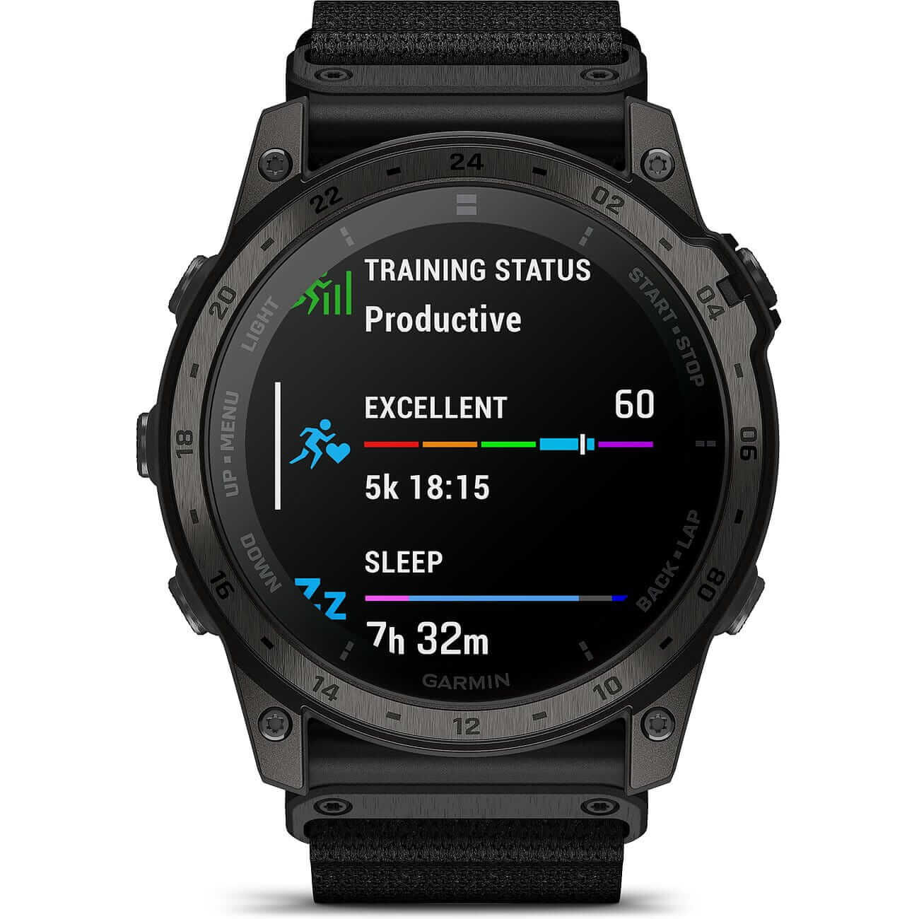 Garmin tactix 7 AMOLED Edition Herrenuhr mit Nylonarmband und Silikonband 010-02931-01