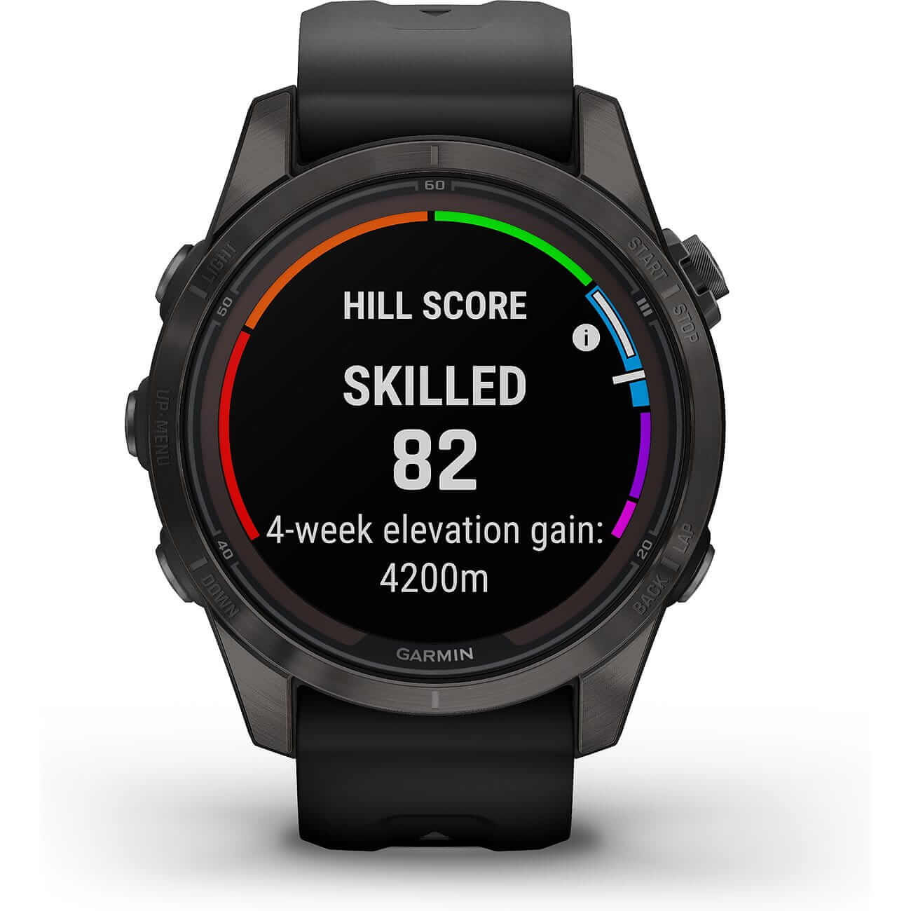 Garmin fenix 7S Pro Sapphire Solar schwarz/carbongrau 010-02776-11