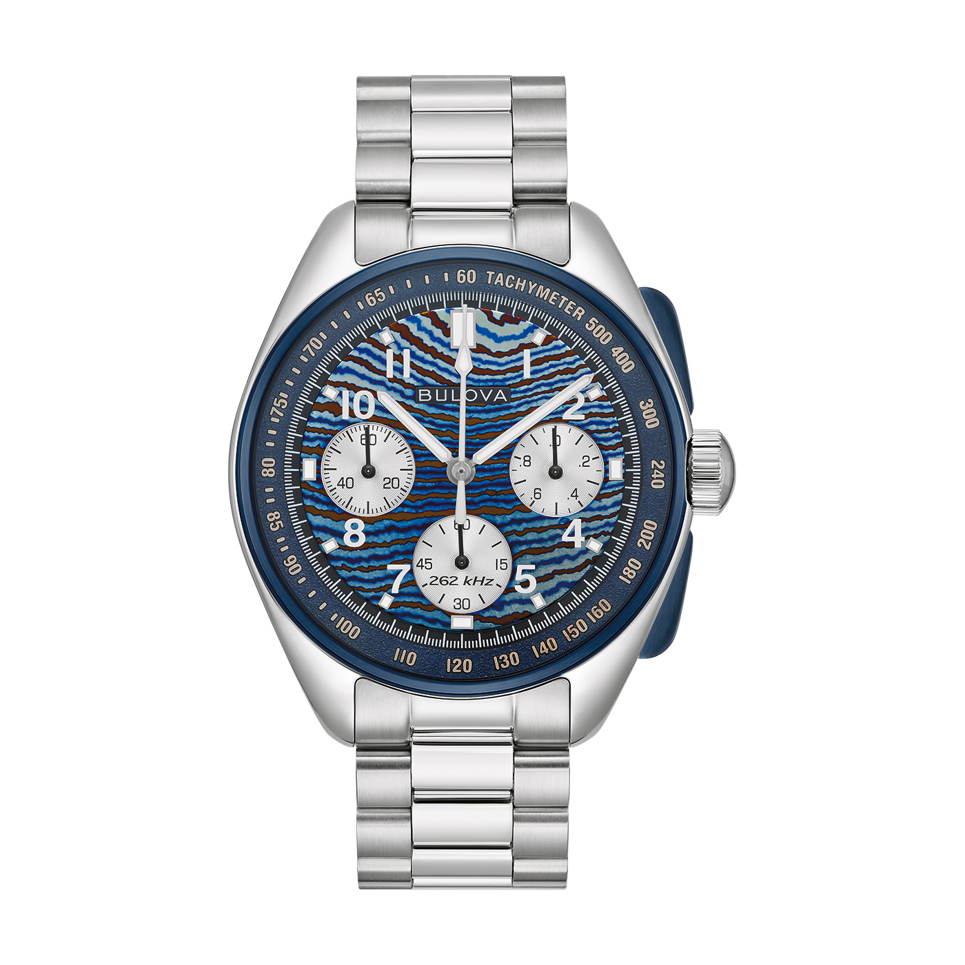 Bulova Lunar Pilot Timascus Herrenuhr 98A329 Bulova Lunar Pilot Timascus Herrenuhr 98A329