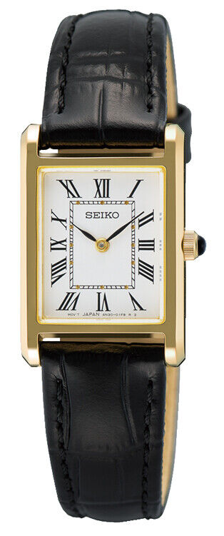 Seiko Klassik Quarz Gold Damenuhr SWR108P1
