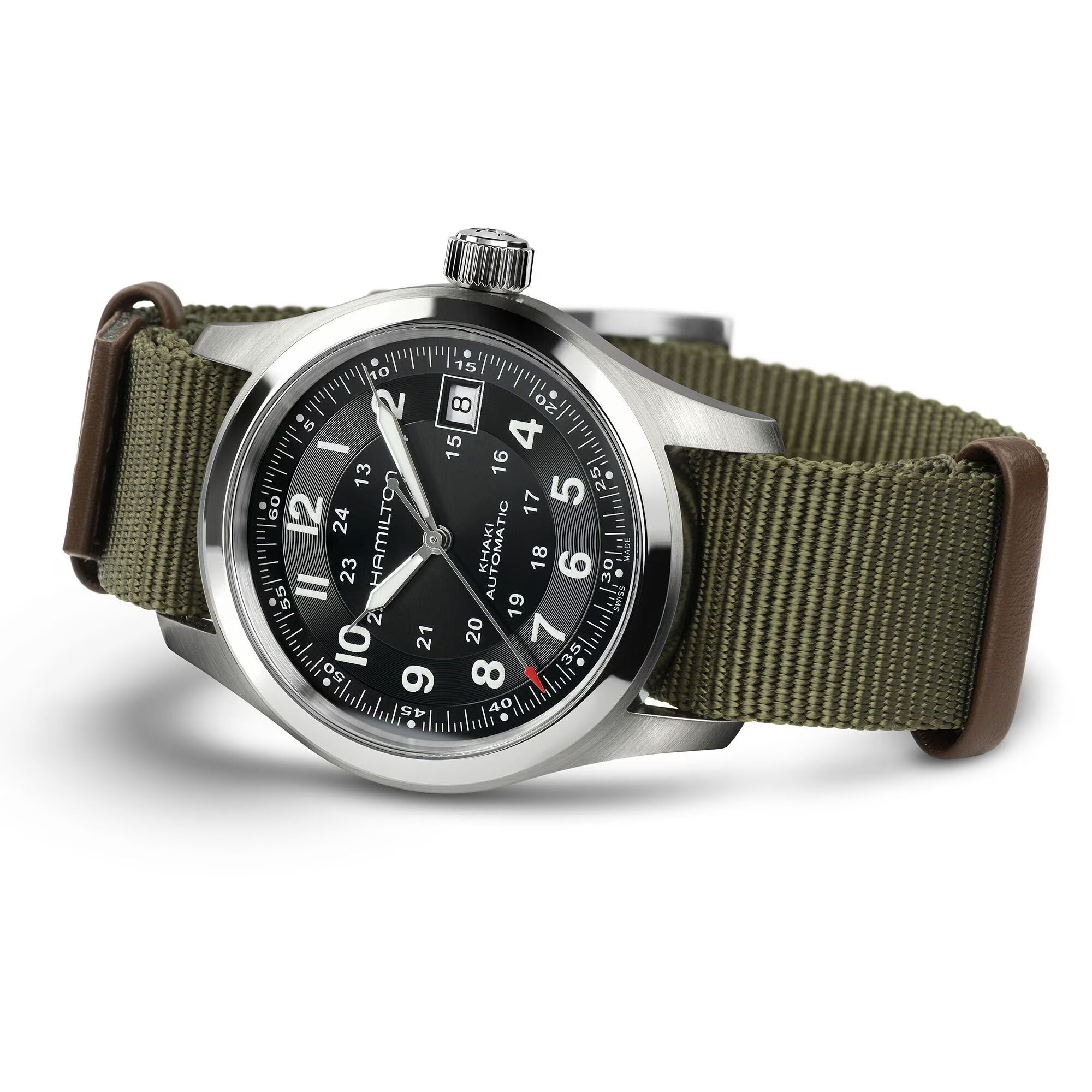 Hamilton Khaki Field Auto 38MM COD CALL OF DUTY Herrenuhr H70475930