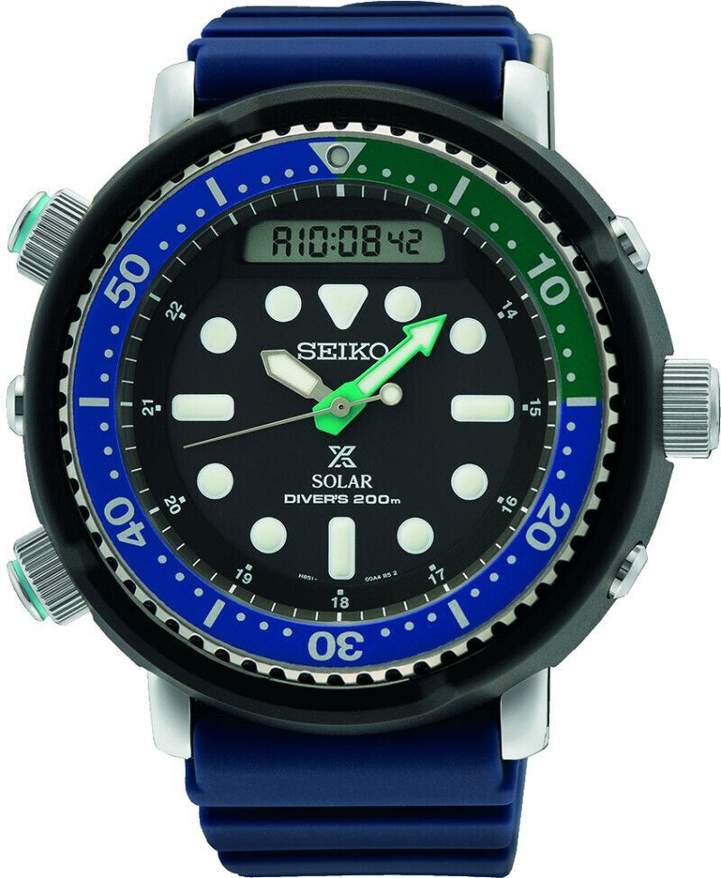 SNJ039P1 Seiko Prospex SEA Solar Diver's Overseas Special Edition Tropical LagoonSNJ039P1 Men's Watch