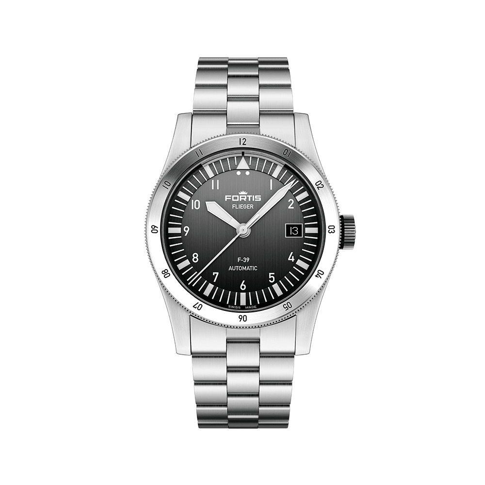 Fortis FLIEGER F-39 Automatic Black Herrenuhr F4220015