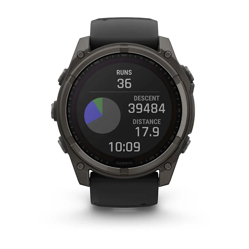 pd-06-xl-3 Garmin fēnix® 8 - 51 mm Solar Sapphire Graphite/Carbon Gray Titanium DLC 010-02907-11