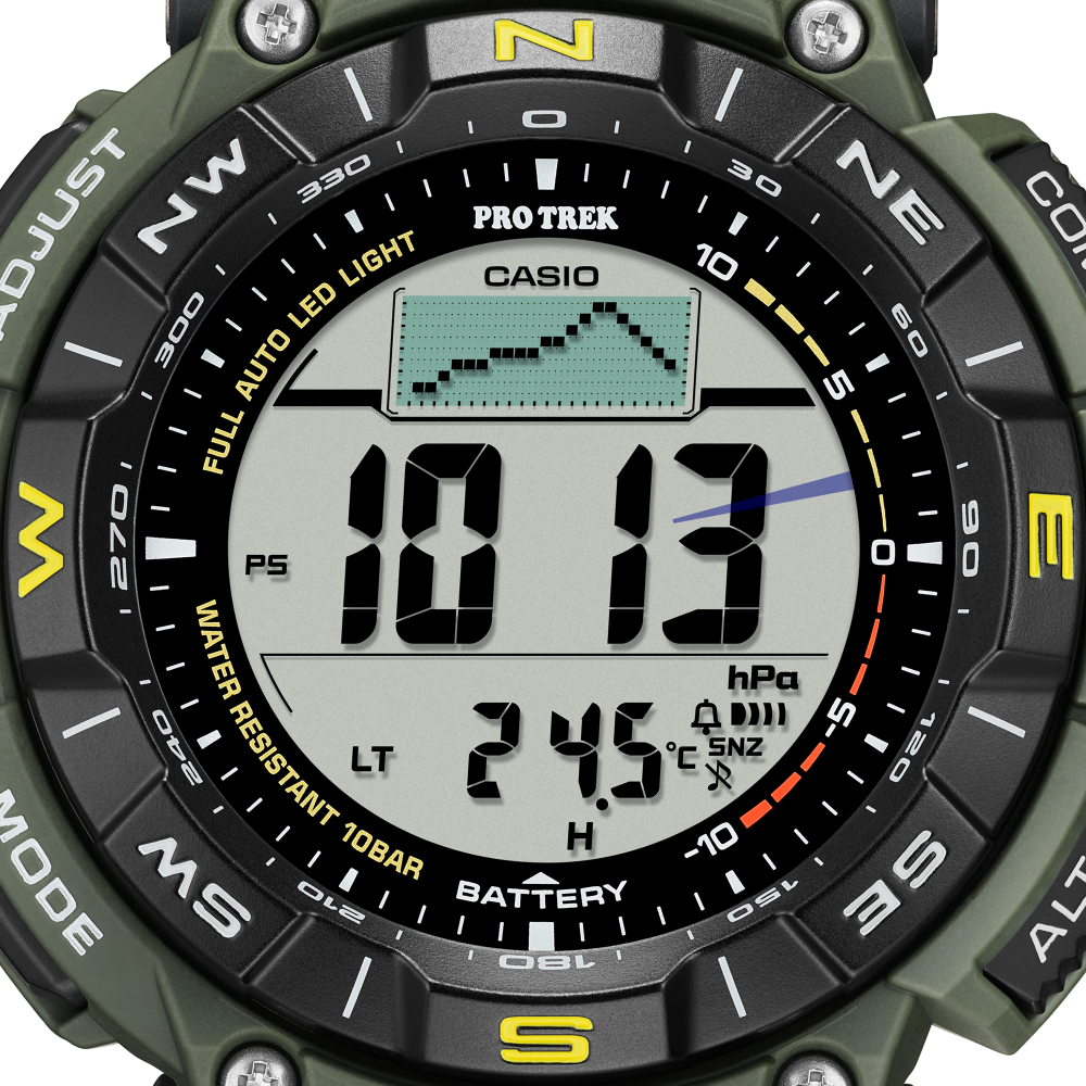 Casio PRO TREK Herrenuhr PRG-340-3ER Casio PRO TREK Herrenuhr PRG-340-3ER