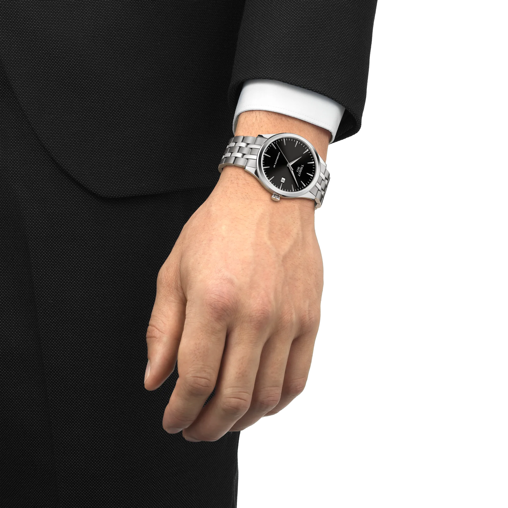 Tissot Classic Dream Powermatic 80, Schwarz Herrenuhr T158.407.11.051.00