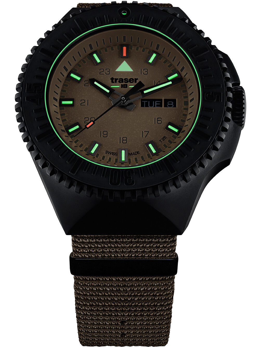 Traser H3 P69 Black Stealth Sand Men's Watch 109860