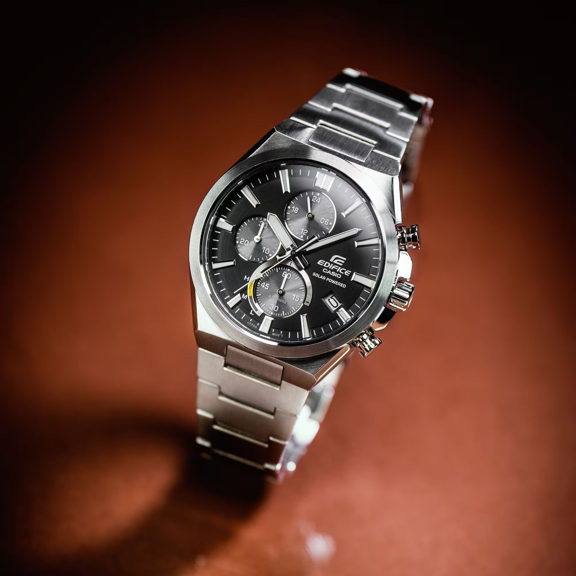 Casio Edifice Solarbetriebener Chronograph Herrenuhr EFS-S630D-1AVUEF Casio Edifice Solarbetriebener Chronograph Herrenuhr EFS-S630D-1AVUEF