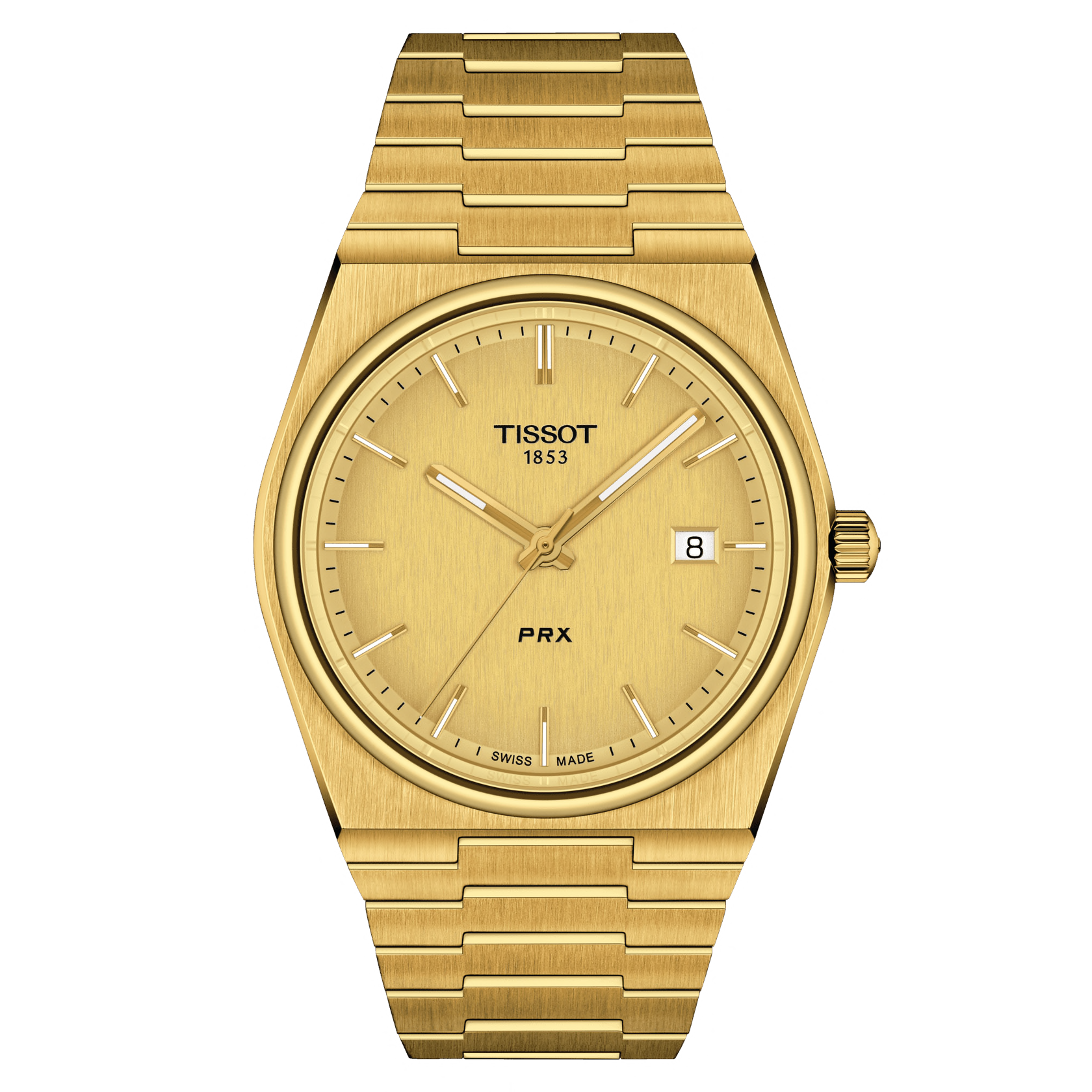 T137-410-33-021-00 Tissot PRX men's watch T137.410.33.021.00 gold