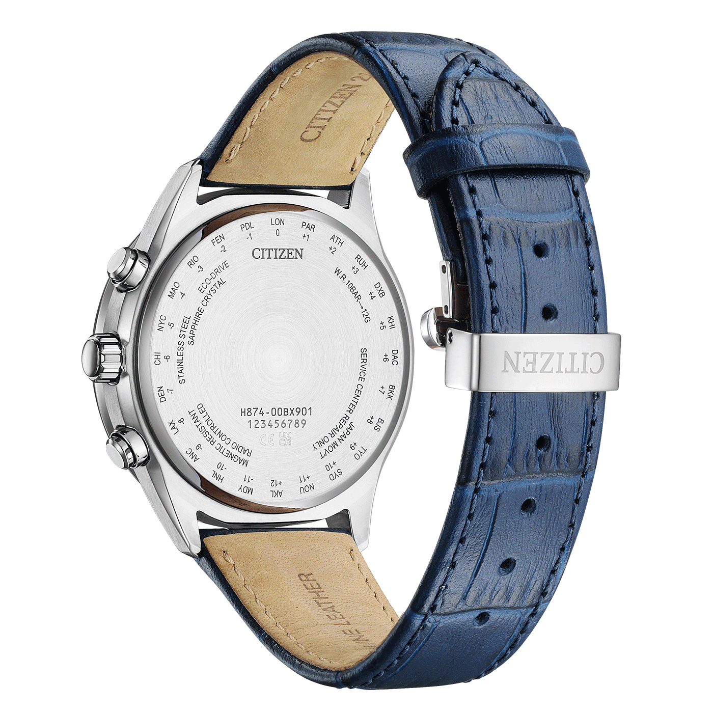 Citizen Eco Drive Radio Controlled Moonphase Men's Watch BY1030-09A