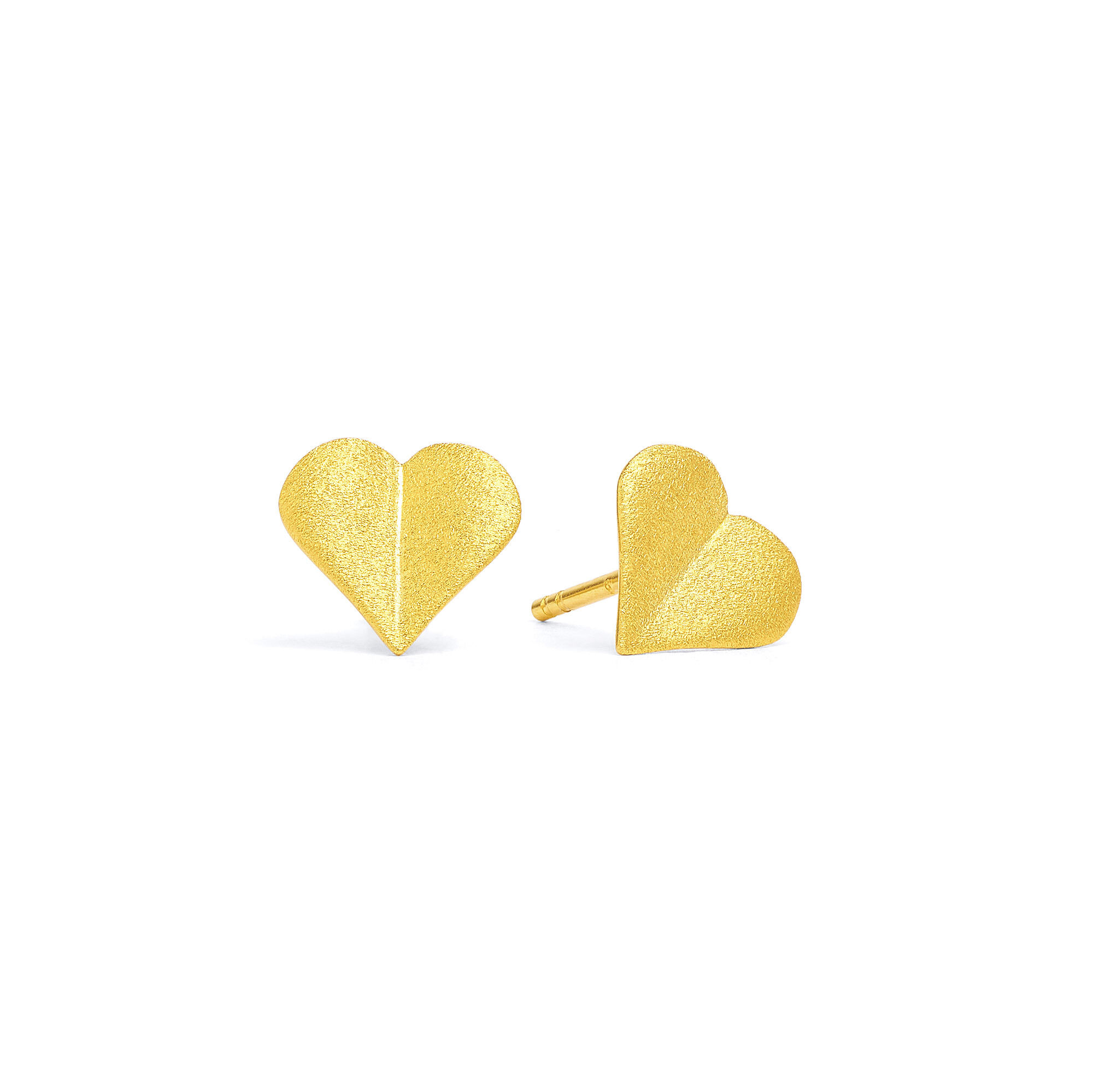 Bernd Wolf Stecker Corasino Designlinie Love, Herz, 9mm, Gold