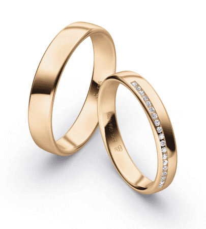 First Individual Love 3D Summer – One pair of wedding rings Rauschmayer 73-03041 / 72-03041