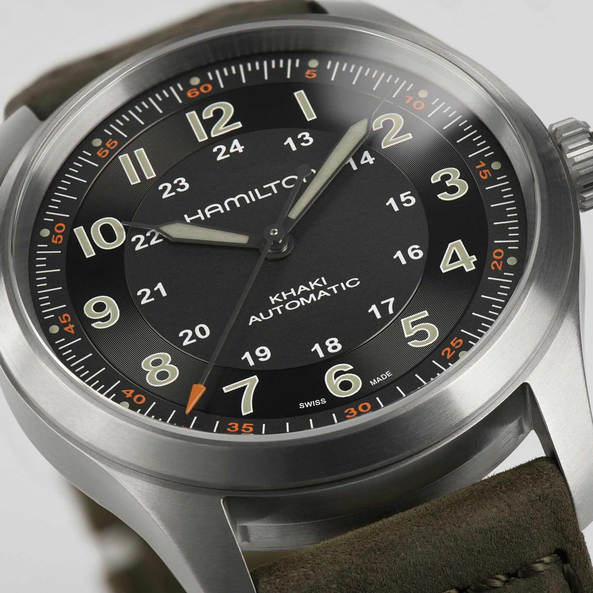 Hamilton Khaki Titanium Automatik Herrenuhr H70205830