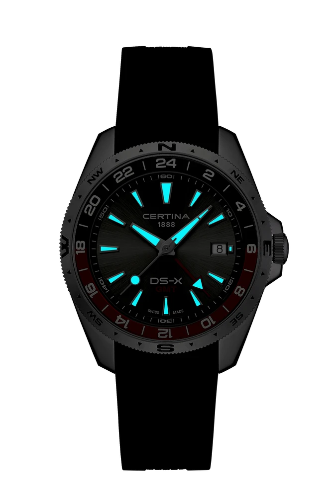 Certina DS-X GMT Quartz Men's Watch C047.452.11.081.00