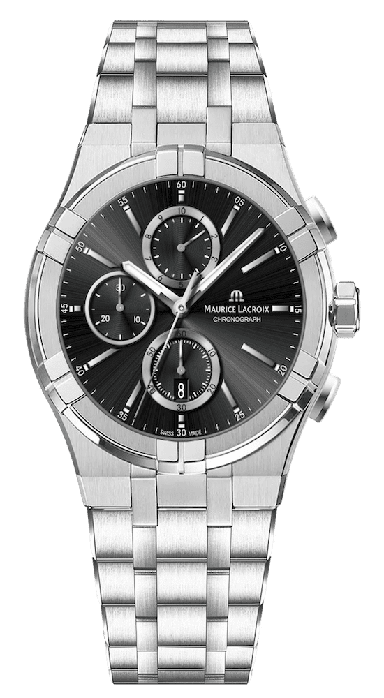 Maurice Lacroix Aikon Quarz Chronograph Herrenuhr AI1118-SS002-330-1