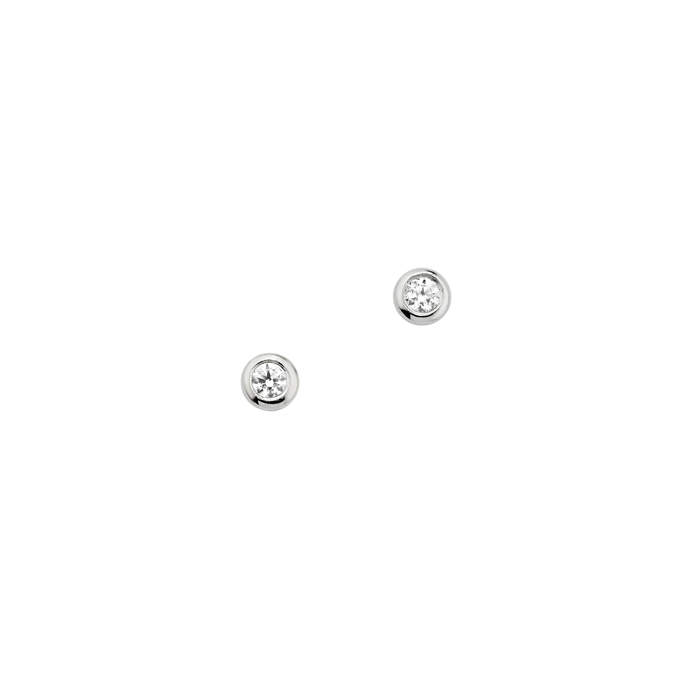 CEM Silber Ohrstecker 2,5 mm BOS900002