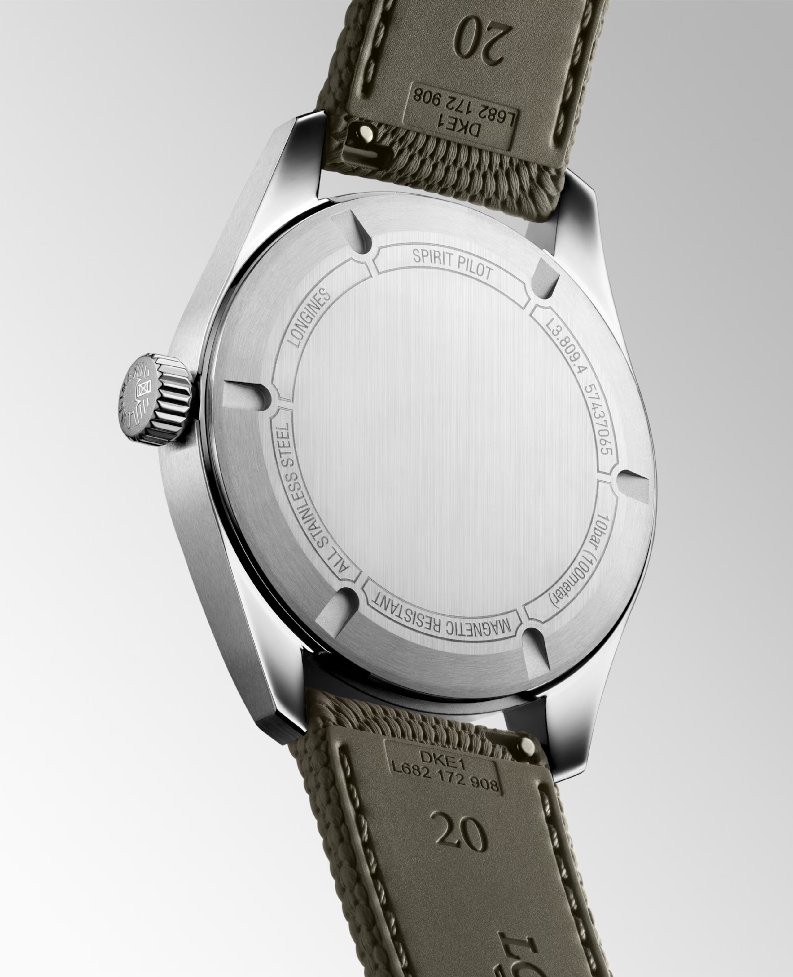 Longines Spirit Pilot Chronometer Herrenuhr L3.809.4.53.9