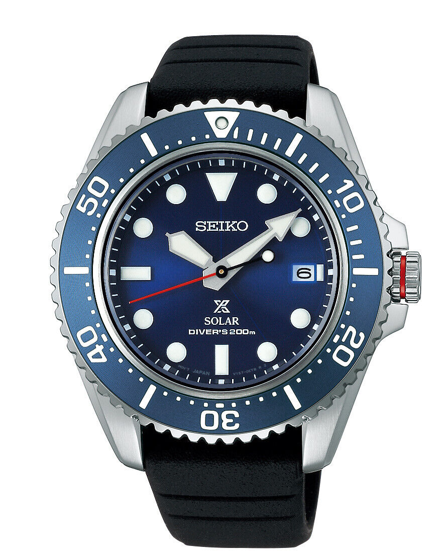 Seiko Prospex Sea Solar Divers Men's Watch SNE593P1 Seiko Prospex Sea Solar Divers Men's Watch SNE593P1