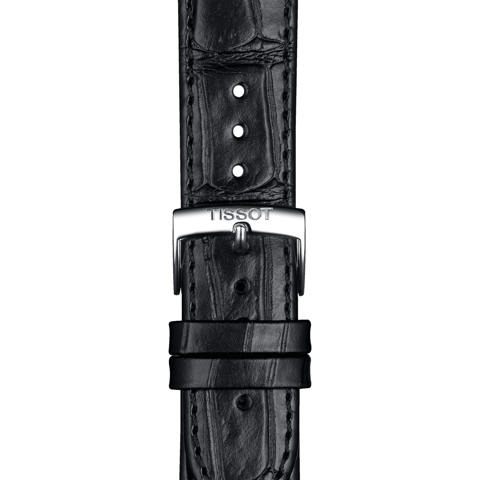 Tissot Ersatzarmband Leder schwarz