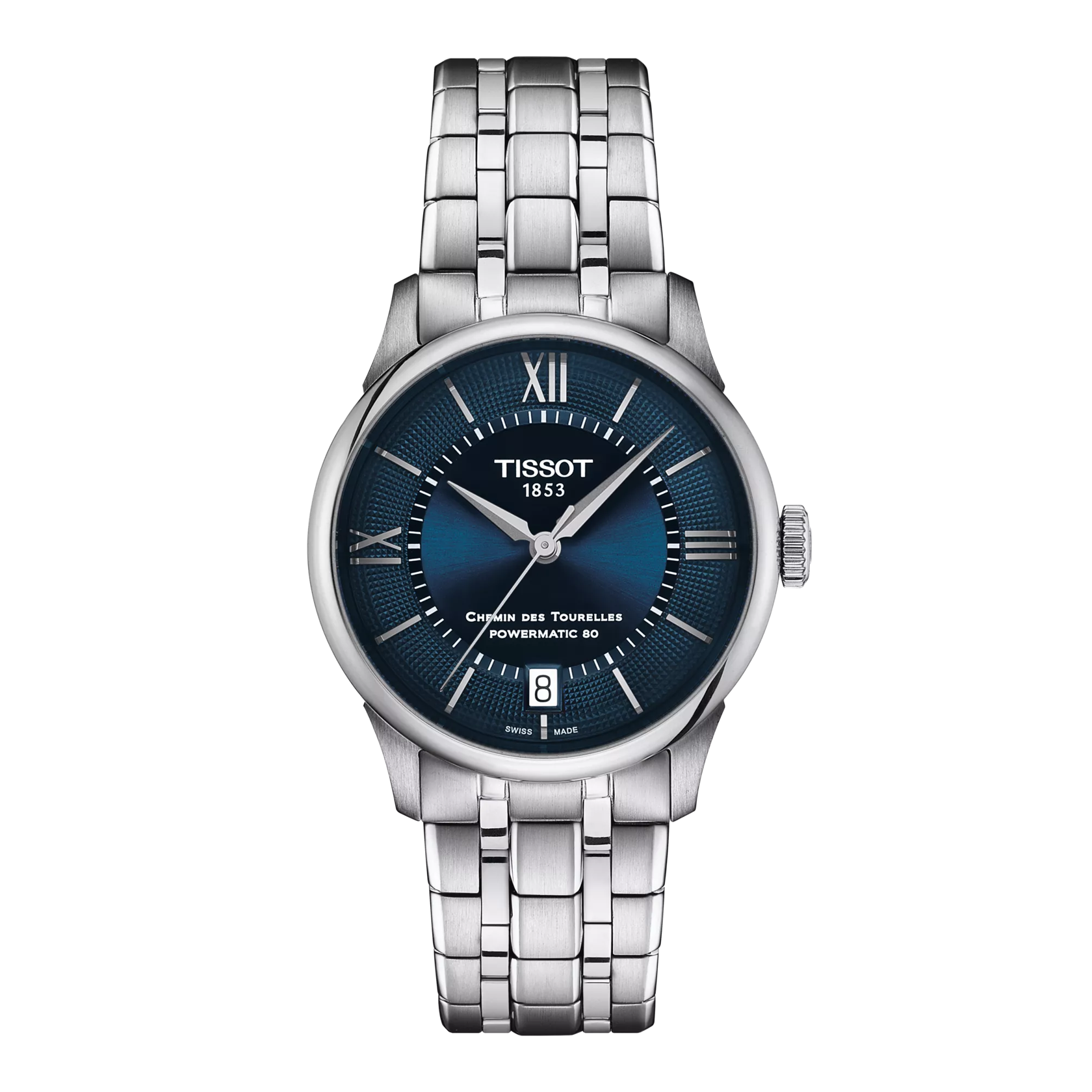 Tissot CHEMIN DES TOURELLES POWERMATIC 80 34 MM Herrenuhr T139.207.11.048.00