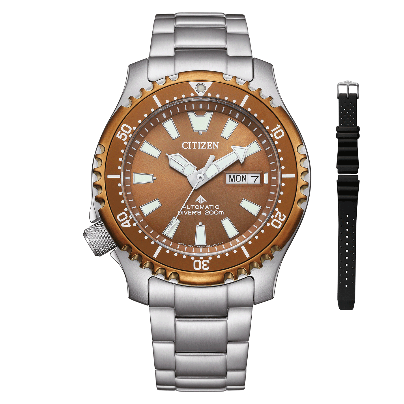 Citizen Promaster Marine Automatik Divers Herrenuhr inklusive Ersatzband NY0164-65XE