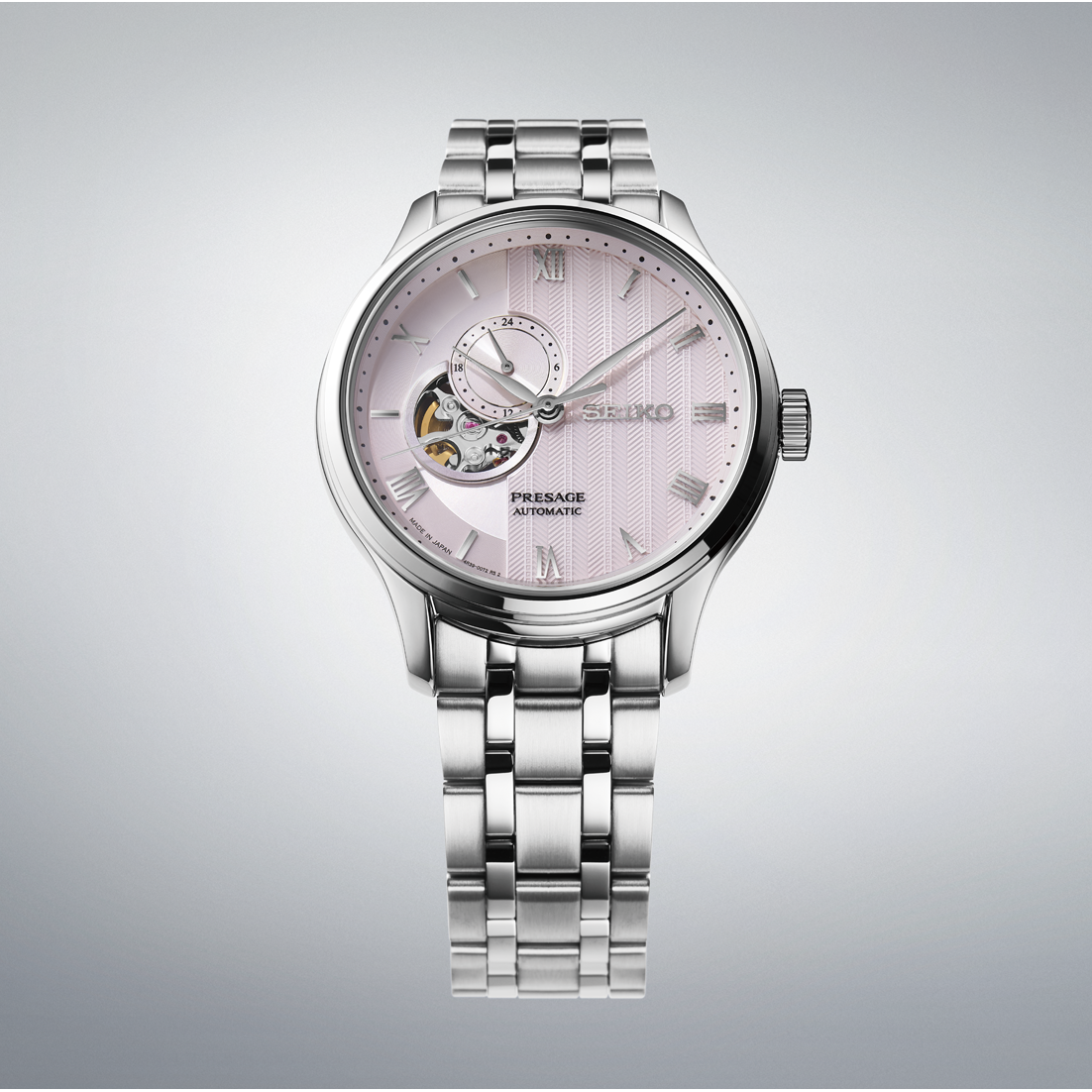Seiko Presage Automatik Offenes Herz "Japanese Garden" Herrenuhr SSA465