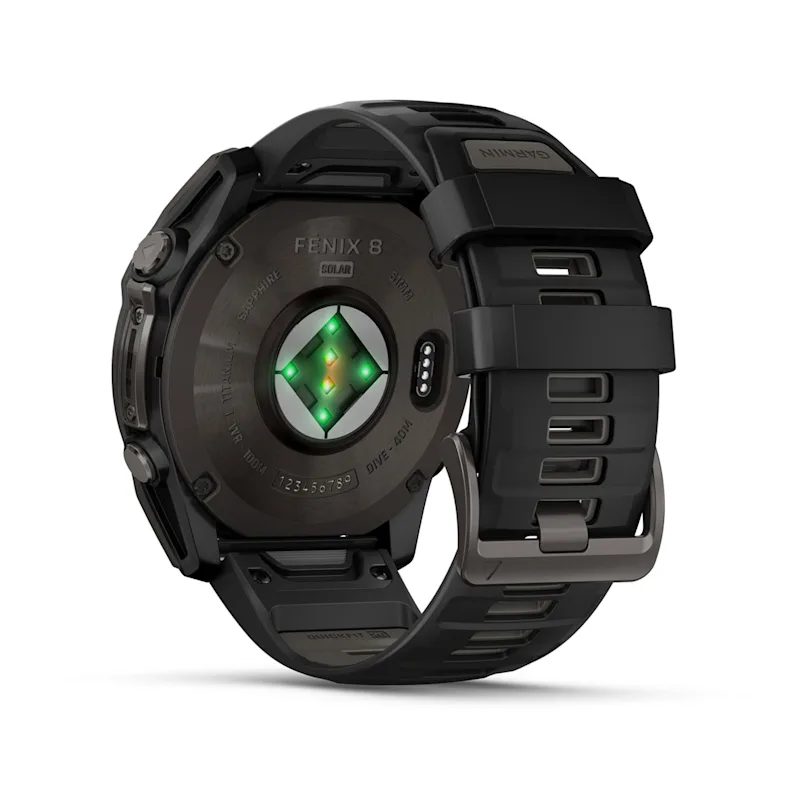 pd-09-xl-3 Garmin fēnix® 8 - 51 mm Solar Sapphire Graphite/Carbon Gray Titanium DLC 010-02907-11