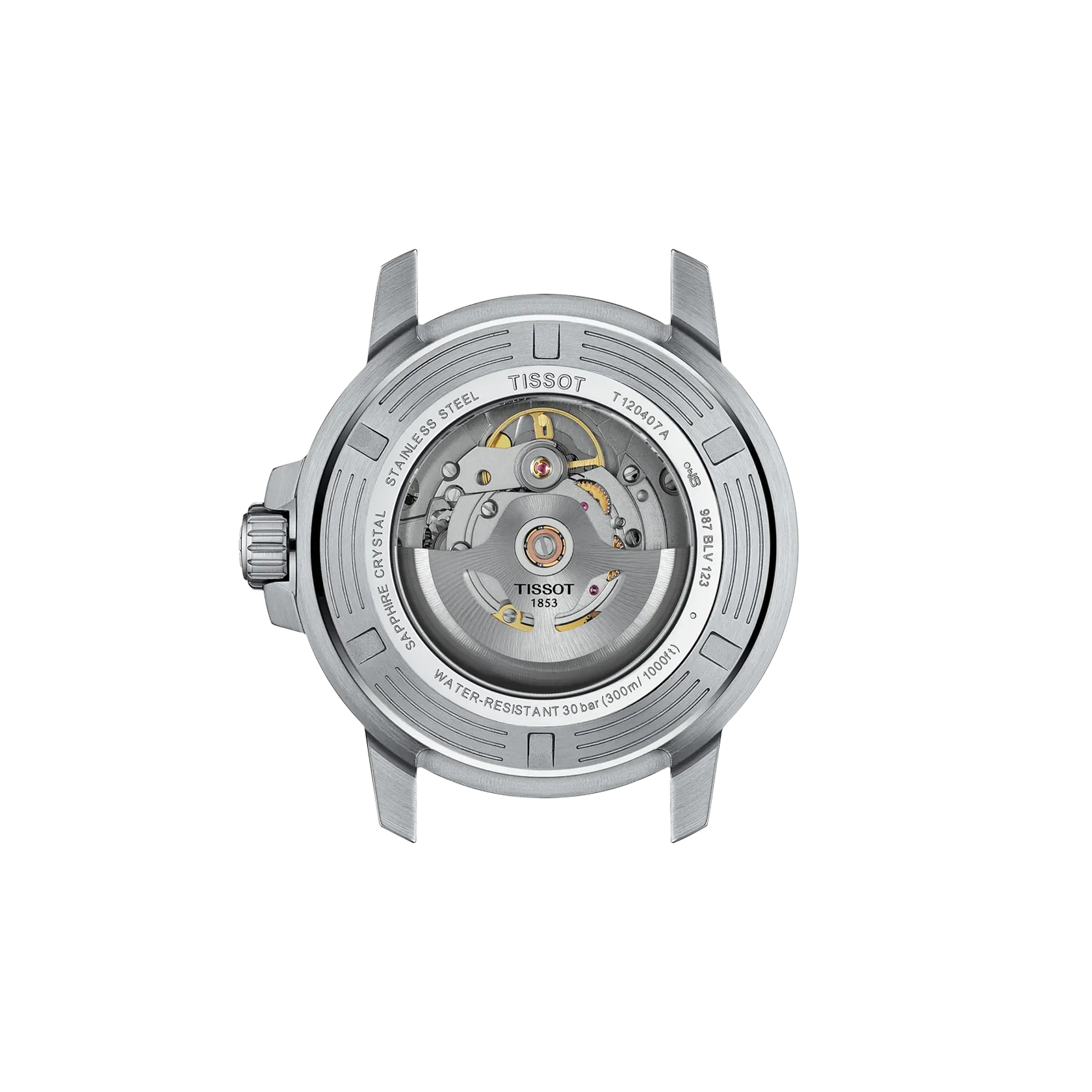 Tissot Tissot Seastar 2000 Automatik, Edelstahl, 44mm, schwarzes Zifferblatt Herrenuhr T120.907.11.051.00