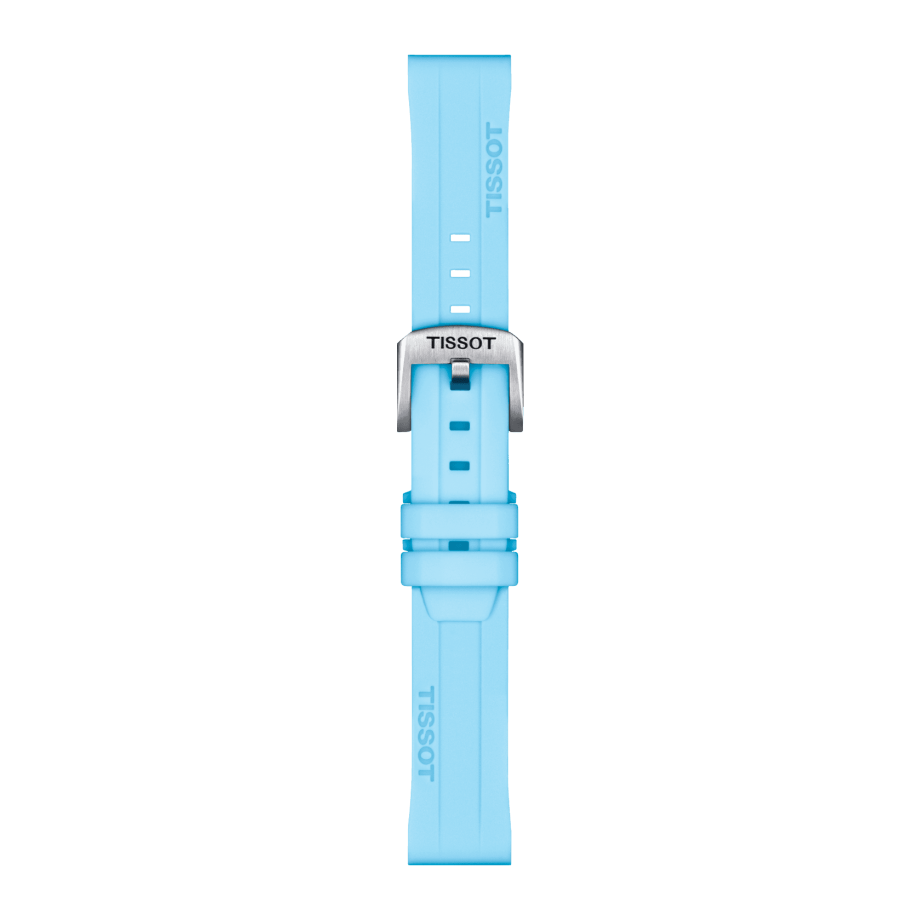 Tissot Ersatzarmband Silikon blau