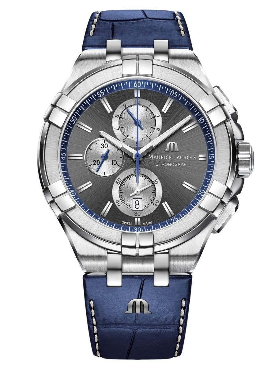 Maurice Lacroix Aikon Chronograph Date Herrenuhr AI1018-SS001-333-1