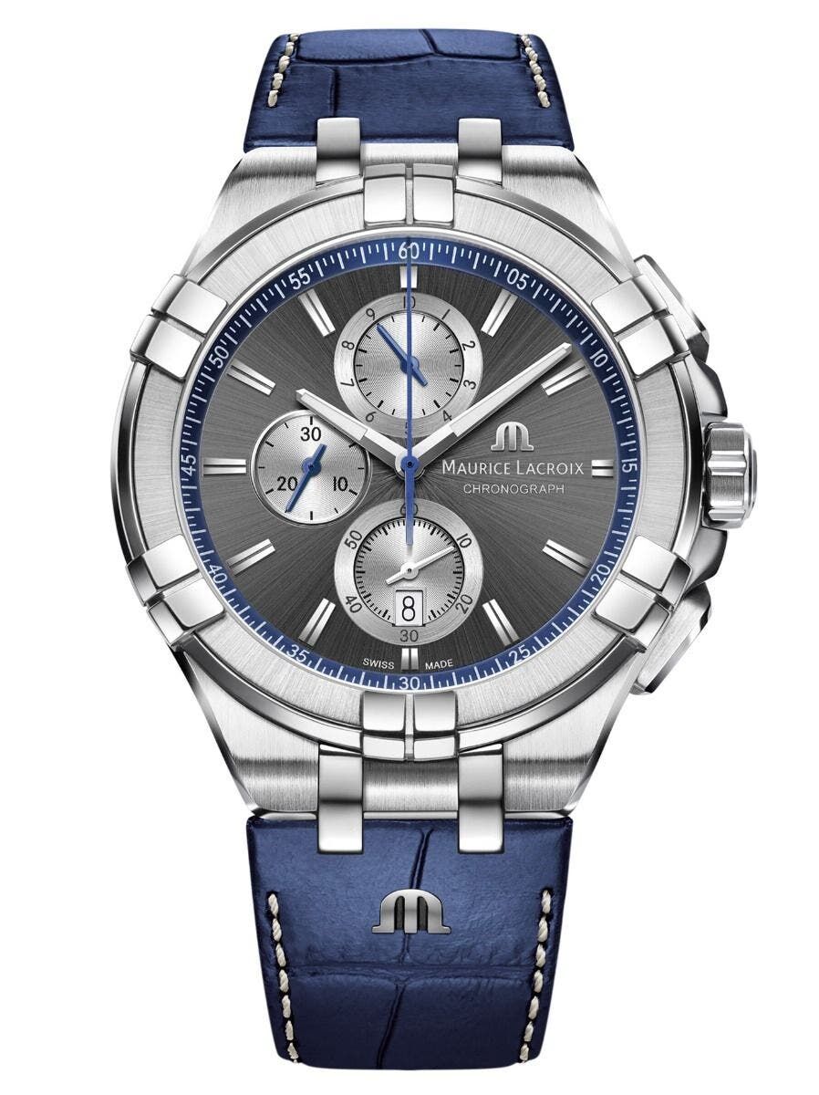 maurice_lacroix_aikon_chronograph_ai1018_ss001_333_1_899x1200 Maurice Lacroix Aikon Chronograph Date Men's Watch AI1018-SS001-333-1