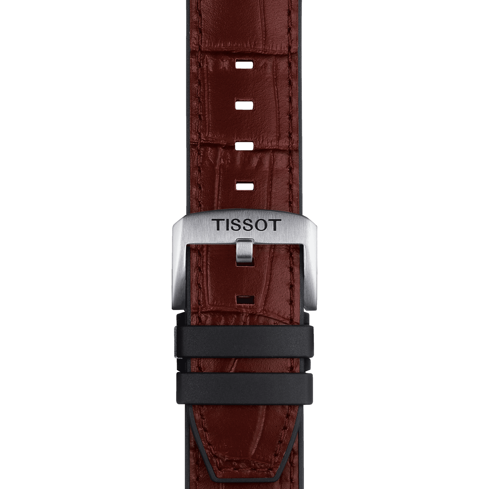 Tissot replacement strap brown leather