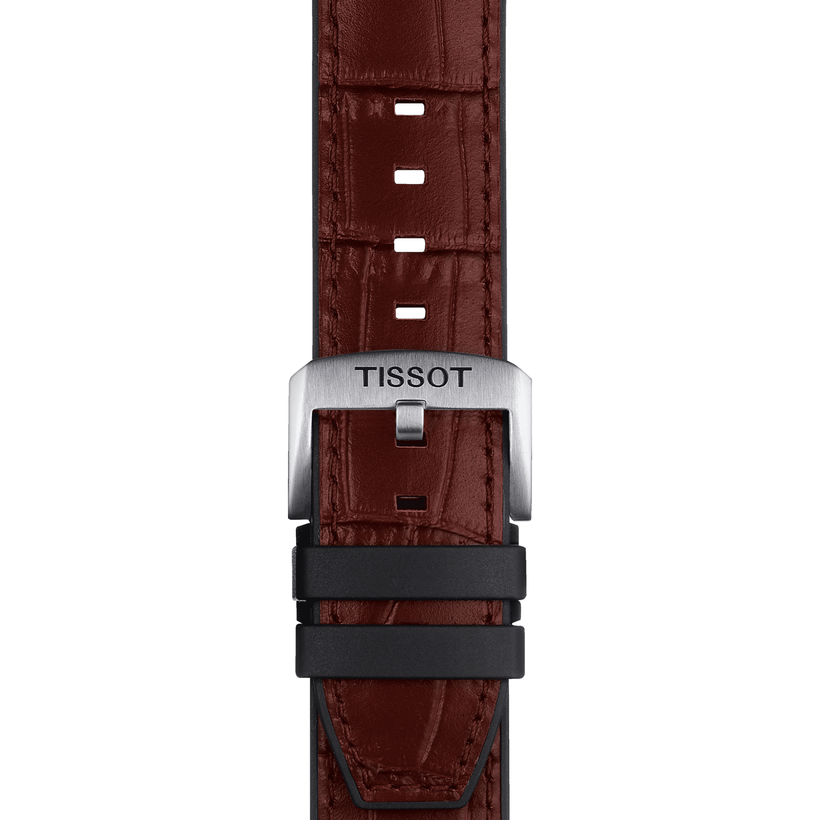 T852-046-767 Tissot replacement strap brown leather