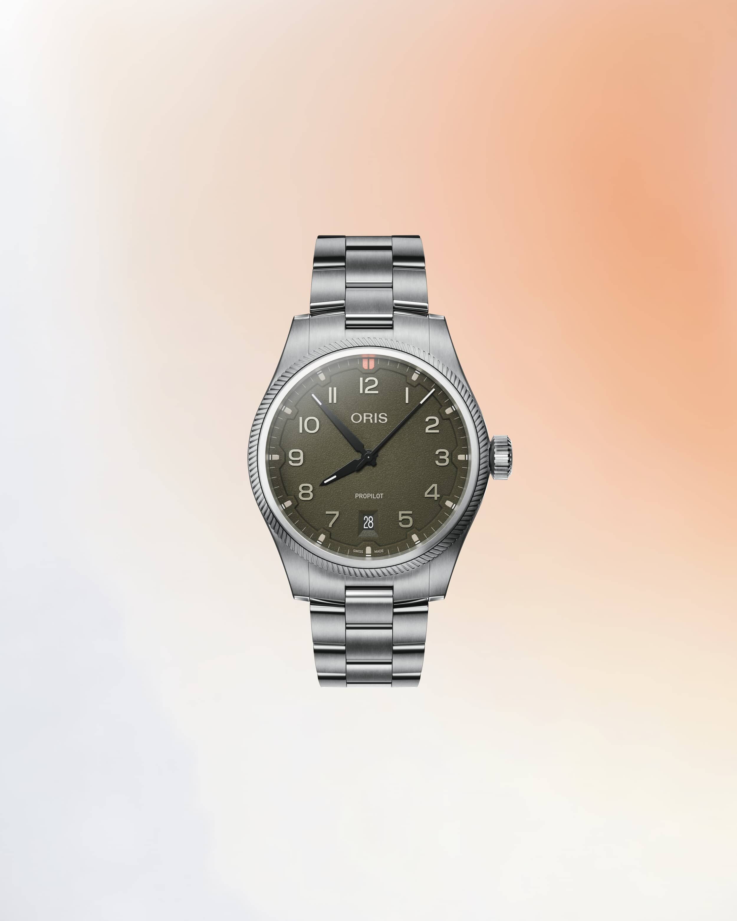 Oris ProPilot Date Herrenuhr 01 733 7805 4167-07 8 20 04LC