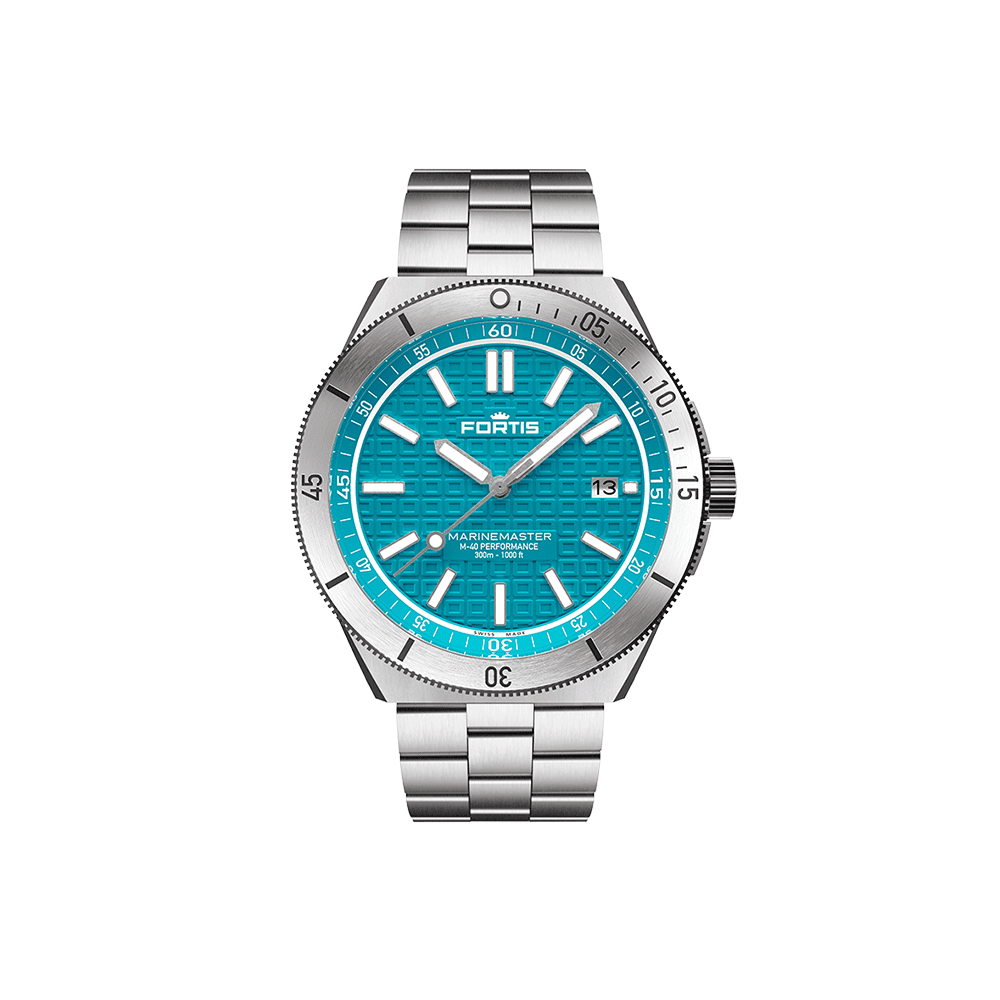 Fortis Marinemaster M-40 Serenity Blue Herrenuhr F8120004