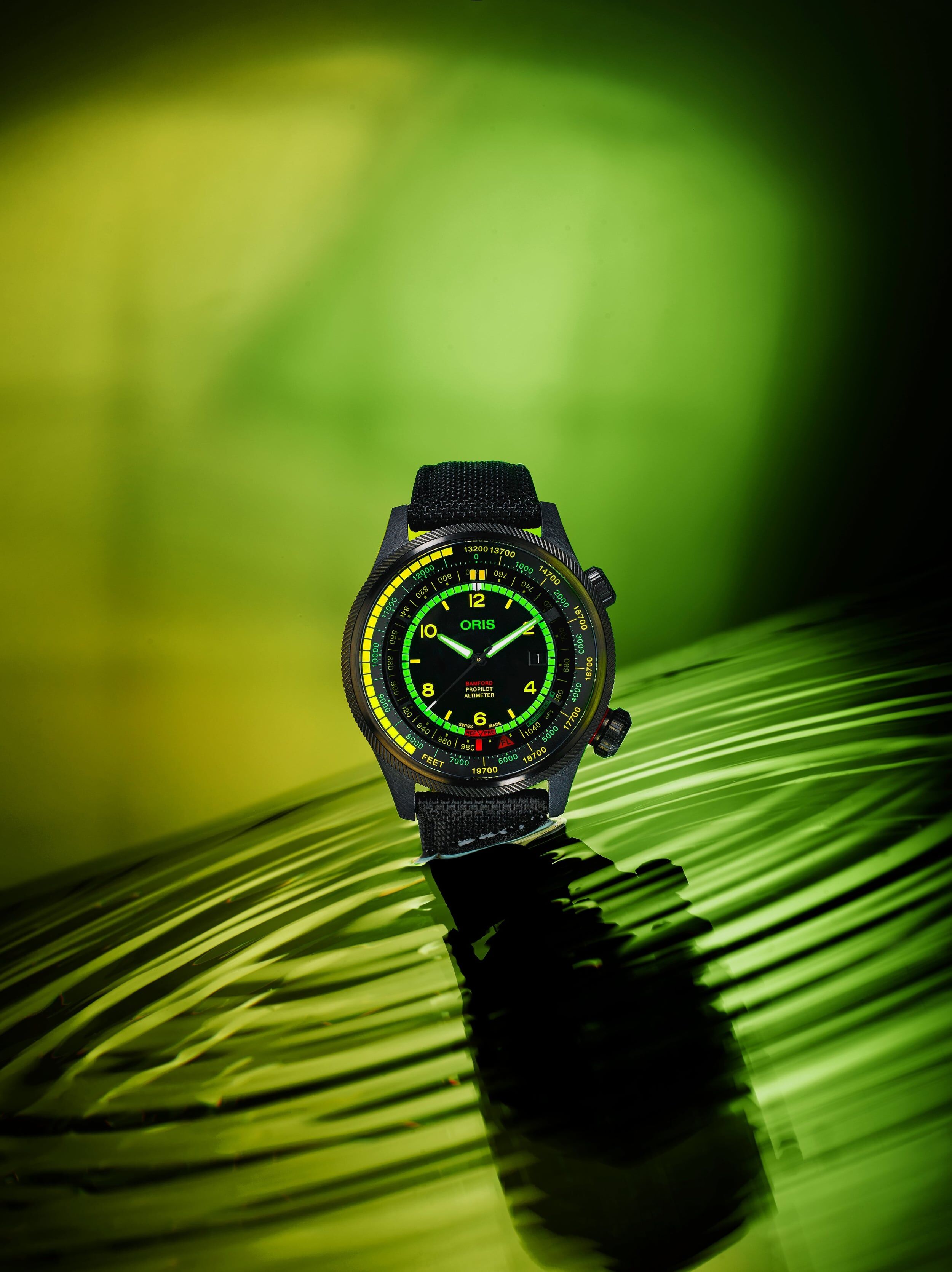 Oris Bamford ProPilot Altimeter "Mission Control" Limited Edition Herrenuhr 01 793 7775 8724