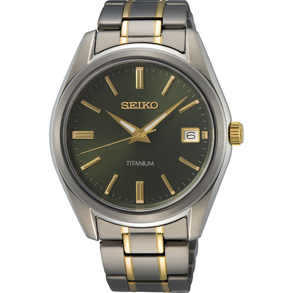 Seiko Quartz SUR377P1 Men's Watch