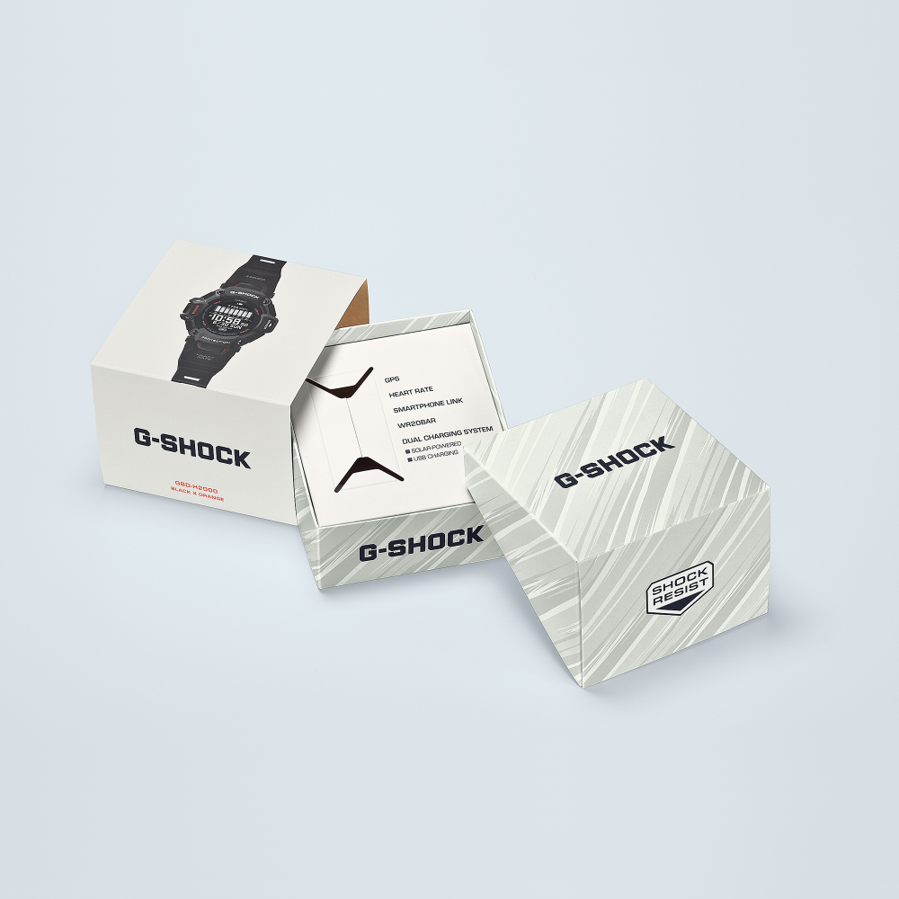 G-SHOCK G-SQUAD men's watch GBD-H2000-1AER G-SHOCK G-SQUAD men's watch GBD-H2000-1AER