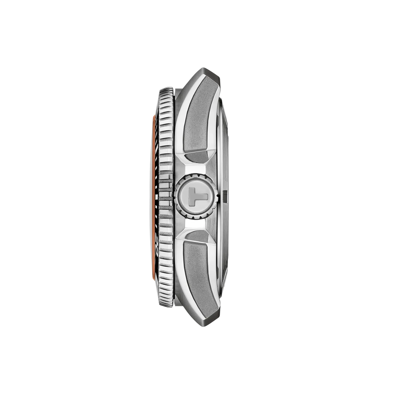 Tissot Seastar 2000 Automatik 44mm, Orange, 80 Stunden Gangreserve Herrenuhr T120.907.17.281.00