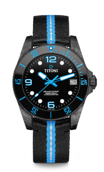 Titoni Seascoper Herrenuhr 83600 CBL-T3-256