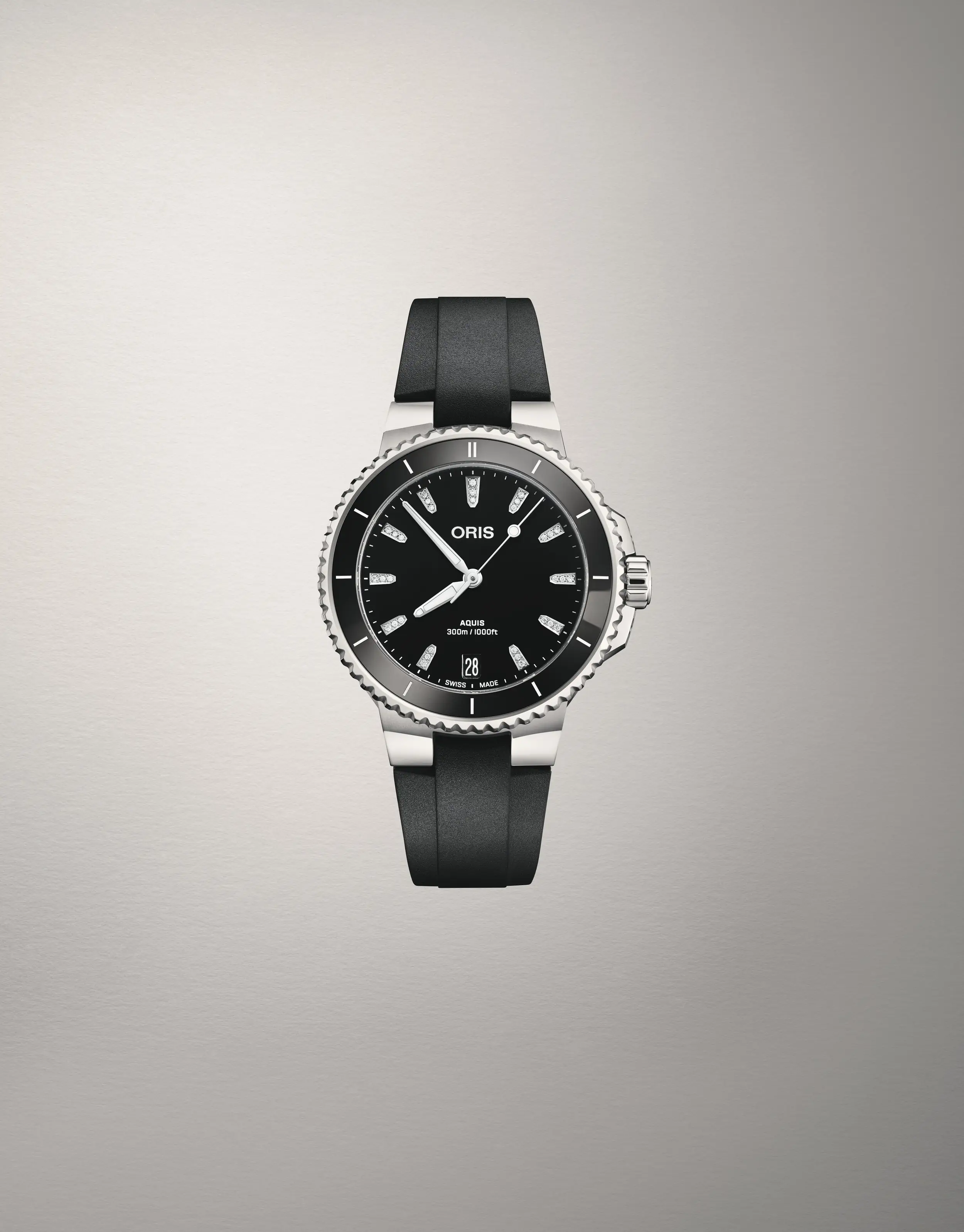 Oris Aquis Date Diamonds 36,5mm Keramik-Lünette 01 733 7792 4194-07 4 19 64FC